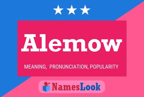 Alemow Name Poster