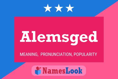 Alemsged Name Poster