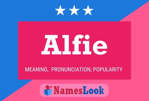 Alfie Name Poster