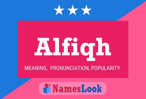 Alfiqh Name Poster