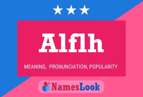 Alflh Name Poster