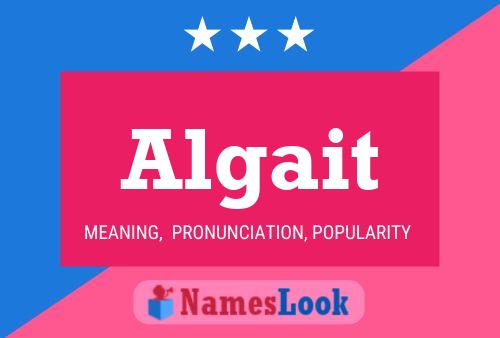 Algait Name Poster