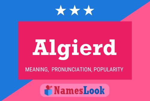 Algierd Name Poster