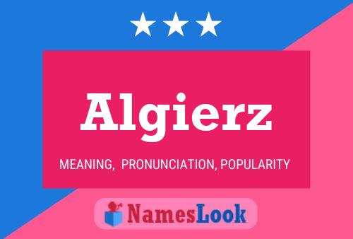 Algierz Name Poster