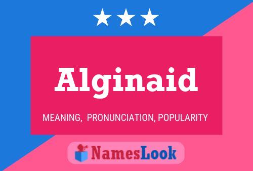 Alginaid Name Poster