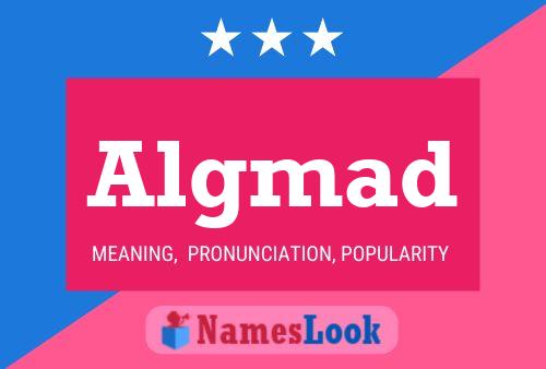 Algmad Name Poster