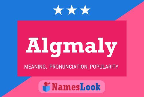 Algmaly Name Poster