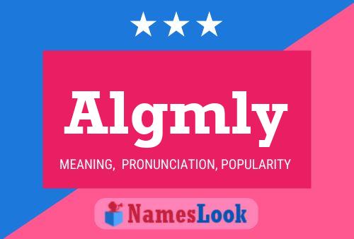 Algmly Name Poster