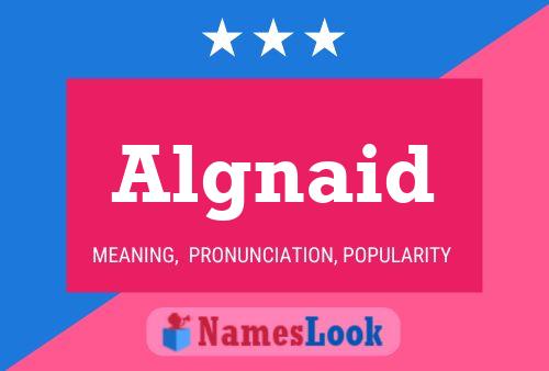 Algnaid Name Poster