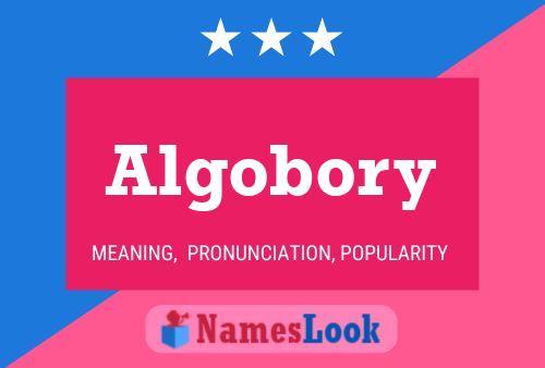 Algobory Name Poster