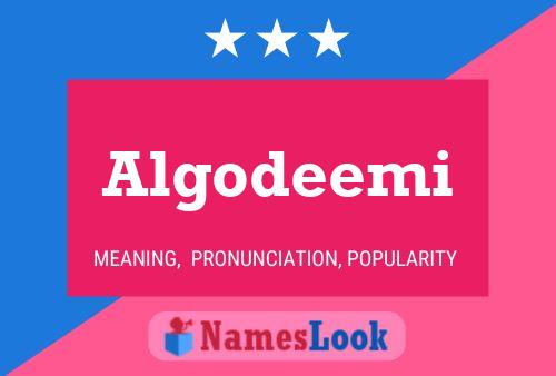 Algodeemi Name Poster