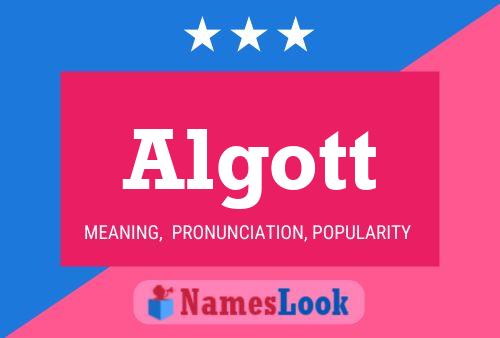 Algott Name Poster