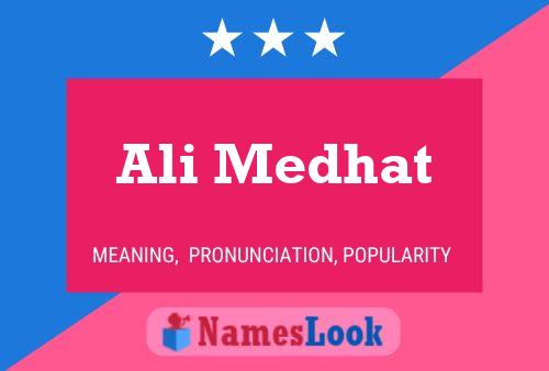 Ali Medhat Name Poster