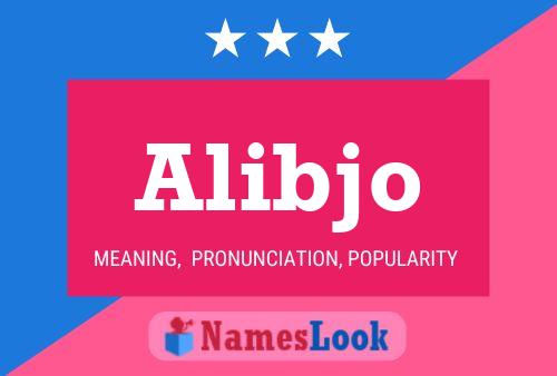 Alibjo Name Poster