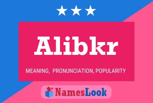 Alibkr Name Poster