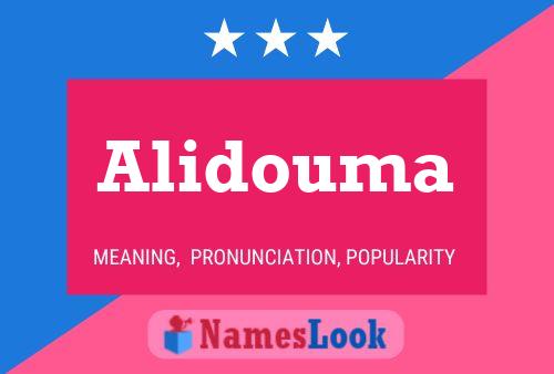 Alidouma Name Poster