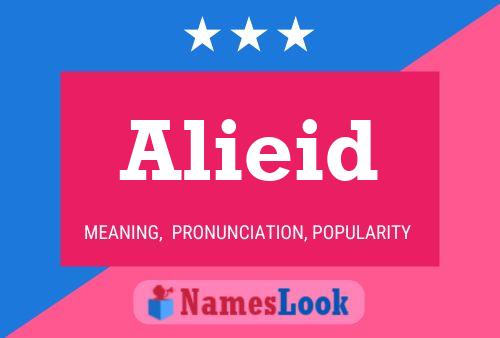 Alieid Name Poster