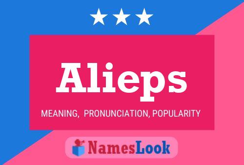 Alieps Name Poster