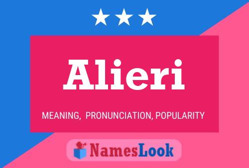 Alieri Name Poster