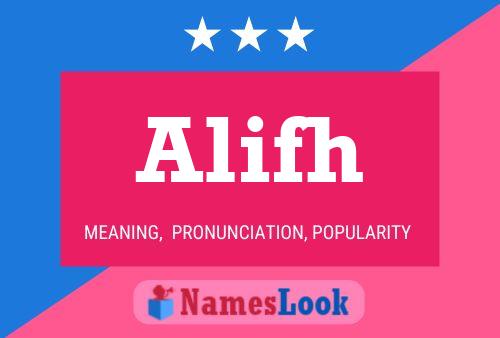 Alifh Name Poster