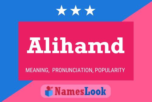 Alihamd Name Poster