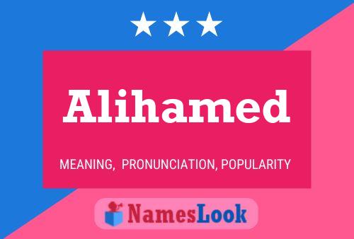 Alihamed Name Poster