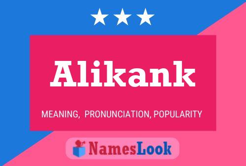 Alikank Name Poster