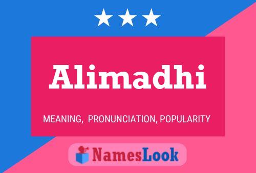 Alimadhi Name Poster