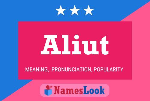 Aliut Name Poster