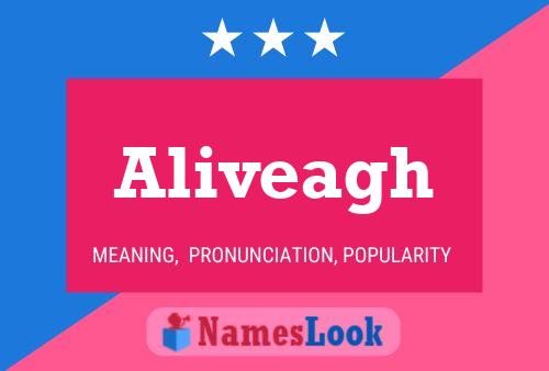 Aliveagh Name Poster