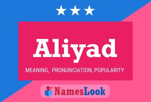 Aliyad Name Poster