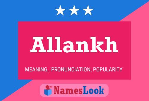 Allankh Name Poster