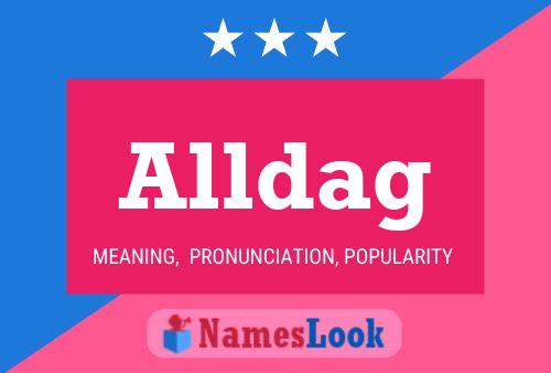 Alldag Name Poster