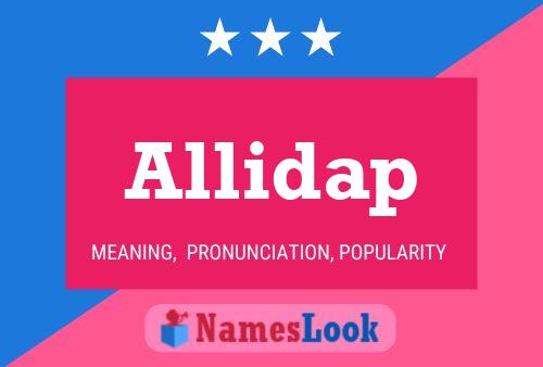 Allidap Name Poster