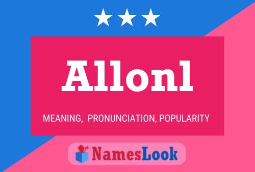 Allonl Name Poster