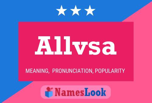 Allvsa Name Poster