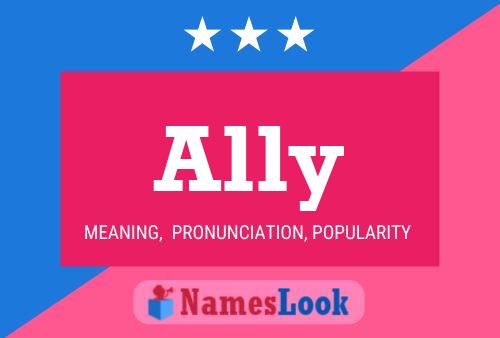 Ally Name Poster