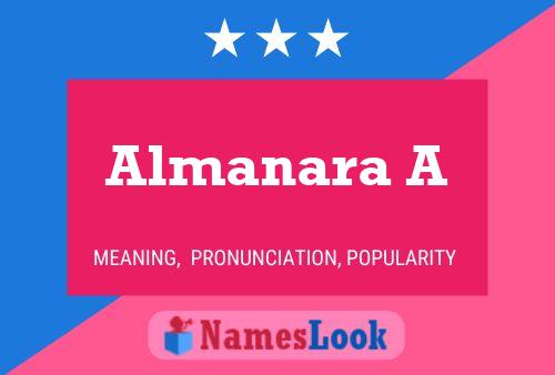 Almanara A Name Poster