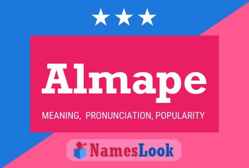 Almape Name Poster