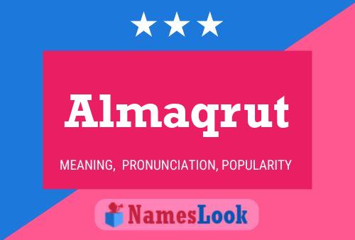 Almaqrut Name Poster