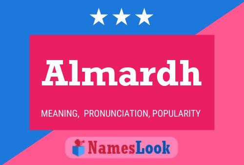 Almardh Name Poster