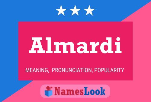 Almardi Name Poster