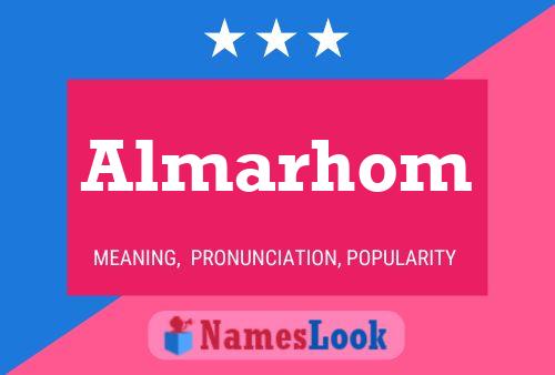 Almarhom Name Poster