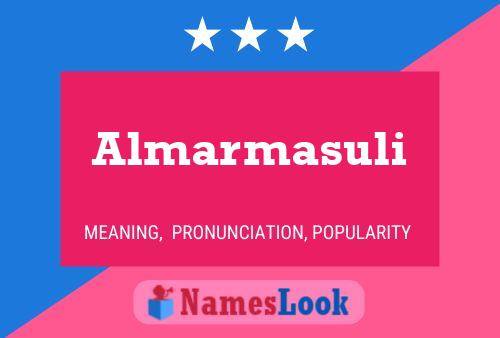 Almarmasuli Name Poster