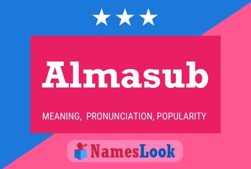 Almasub Name Poster