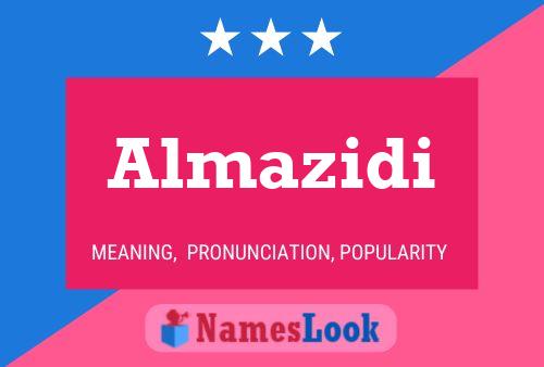 Almazidi Name Poster