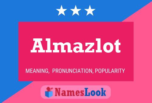 Almazlot Name Poster