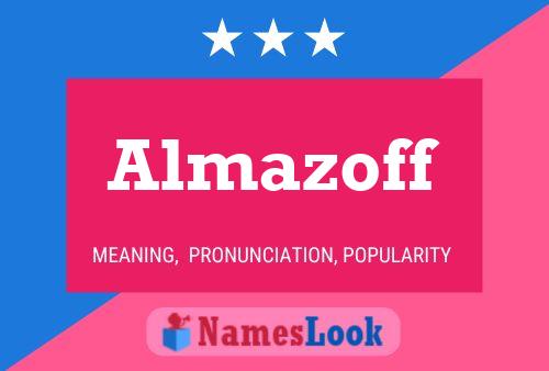 Almazoff Name Poster