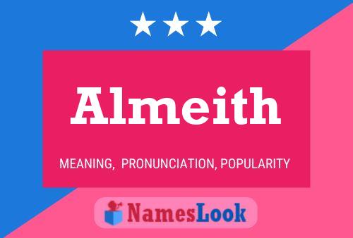 Almeith Name Poster