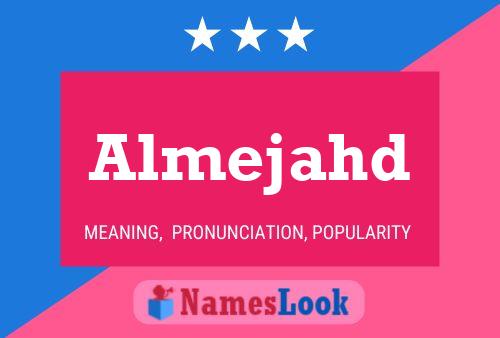 Almejahd Name Poster